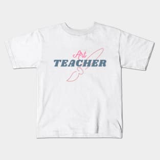 Art teacher T-Shirt, Hoodie, Apparel, Mug, Sticker, Gift design Kids T-Shirt